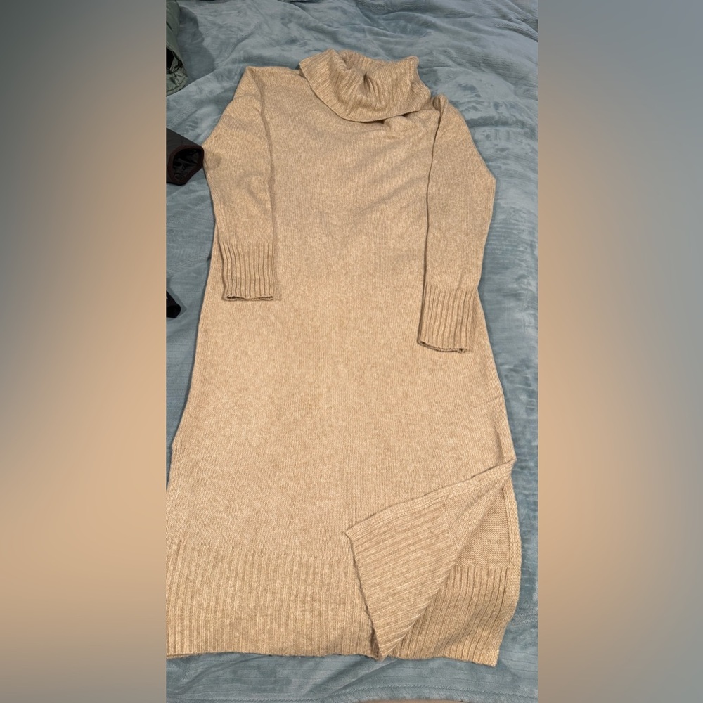 H&M Camel Knit Sweater
